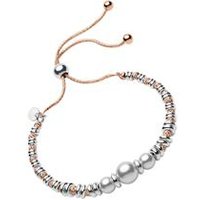 🦚 Armband rosévergoldetem Silber mit Perlen 🦚 Armband rosévergoldetem Silber mit Perlen