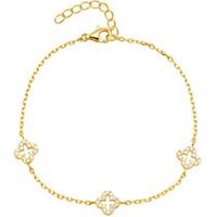 🦚 Armband aus vergoldetem Sterlingsilber mit Zirkonia 🦚 Armband aus vergoldetem Sterlingsilber mit Zirkonia