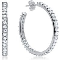 🦚 Exklusive Creolen 925 Sterling Silber Zirkonia 🦚 Exklusive Creolen 925 Sterling Silber Zirkonia