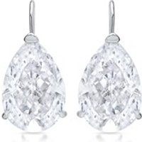 🦚 Ohrhänger aus Silber mit Zirkonia besetzt 🦚 Ohrhänger aus Silber mit Zirkonia besetzt