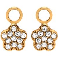 🦚 Einhänger für Systemohrschmuck 925 Silber Zirkonia Stern 🦚 Einhänger für Systemohrschmuck 925 Silber Zirkonia Stern