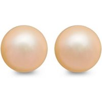 🦚 Moderne Ohrstecker Süßwasserperle sandfarben 🦚 Moderne Ohrstecker Süßwasserperle sandfarben