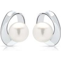 🦚 Filigrane 925er Silber Ohrstecker mit Perle 🦚 Filigrane 925er Silber Ohrstecker mit Perle