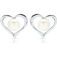 🦚 925 Silberohrstecker poliert mit Süßwasserperle 🦚 925 Silberohrstecker poliert mit Süßwasserperle