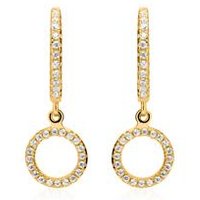 🦚 Creolen aus vergoldetem Sterlingsilber mit Zirkonia 🦚 Creolen aus vergoldetem Sterlingsilber mit Zirkonia