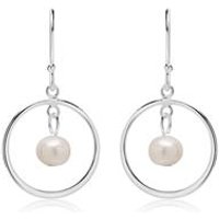 🦚 Ohrhänger aus 925er Silber mit Süßwasserperlen 🦚 Ohrhänger aus 925er Silber mit Süßwasserperlen