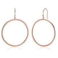 🦚 Ohrhänger Kreise aus rosévergoldetem 925er Silber 🦚 Ohrhänger Kreise aus rosévergoldetem 925er Silber