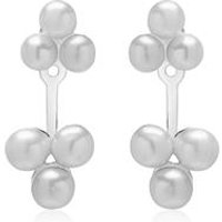 🦚 Ear Jackets aus 925er Silber mit Süßwasserperlen 🦚 Ear Jackets aus 925er Silber mit Süßwasserperlen