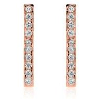 🦚 Ohrstecker aus rosévergoldetem 925er Silber Zirkonia 🦚 Ohrstecker aus rosévergoldetem 925er Silber Zirkonia