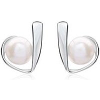 🦚 Perlenohrstecker für Damen aus Sterlingsilber 🦚 Perlenohrstecker für Damen aus Sterlingsilber