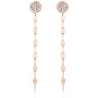 🦚 Ohrstecker aus rosévergoldetem 925er Silber Zirkonia 🦚 Ohrstecker aus rosévergoldetem 925er Silber Zirkonia