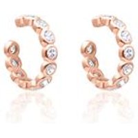 🦚 Damen Ear Cuffs aus Sterlingsilber, rosé, Zirkonia 🦚 Damen Ear Cuffs aus Sterlingsilber, rosé, Zirkonia