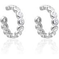 🦚 Damen Ohrklemmen aus 925er Silber mit Zirkonia 🦚 Damen Ohrklemmen aus 925er Silber mit Zirkonia