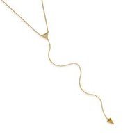 🦚 Kette 925er Silber y-förmig vergoldet Zirkonia 🦚 Kette 925er Silber y-förmig vergoldet Zirkonia