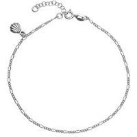 🦚 Fußkette aus 925er Sterlingsilber Muschelelement 🦚 Fußkette aus 925er Sterlingsilber Muschelelement