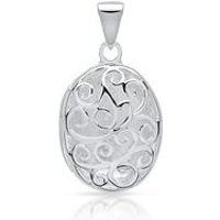 🦚 Modernes Medaillon aus 925 Sterling Silber 🦚 Modernes Medaillon aus 925 Sterling Silber