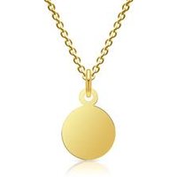 🦚 Kleiner runder Anhänger + Kette gravierbar 🦚 Kleiner runder Anhänger + Kette gravierbar