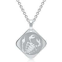 🦚 Silberkette Sternzeichen Skorpion 🦚 Silberkette Sternzeichen Skorpion