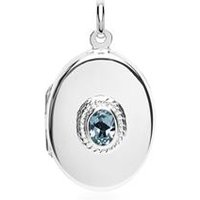 🦚 Hochwertiges Medaillon blauer Topas 🦚 Hochwertiges Medaillon blauer Topas