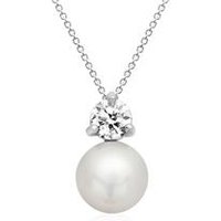 🦚 Kette 925er Silber inkl. Anhänger Silber mit Perle 🦚 Kette 925er Silber inkl. Anhänger Silber mit Perle