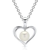 🦚 Halskette aus 925 Silber mit Perlenanhänger 🦚 Halskette aus 925 Silber mit Perlenanhänger