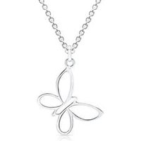 🦚 925 Silberkette mit Schmetterlings-Anhänger 🦚 925 Silberkette mit Schmetterlings-Anhänger