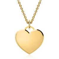 🦚 Edle Kette mit 925er Silber Herz Anhänger Gold 🦚 Edle Kette mit 925er Silber Herz Anhänger Gold
