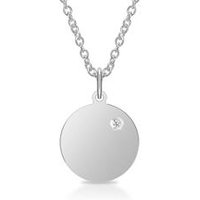 🦚 Kette und ID-Anhänger 925er Silber Diamant 🦚 Kette und ID-Anhänger 925er Silber Diamant