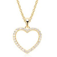 🦚 925er Silberkette und Herzanhänger gold 🦚 925er Silberkette und Herzanhänger gold