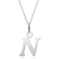 🦚 Buchstabenkette N aus 925er Silber 🦚 Buchstabenkette N aus 925er Silber
