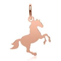 🦚 Pferde-Anhänger aus 925er Silber rosévergoldet 🦚 Pferde-Anhänger aus 925er Silber rosévergoldet
