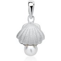 🦚 Sterlingsilber Anhänger Muschel mit Perle 🦚 Sterlingsilber Anhänger Muschel mit Perle