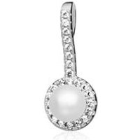 🦚 Anhänger für Damen aus 925er Silber mit Muschelperle 🦚 Anhänger für Damen aus 925er Silber mit Muschelperle