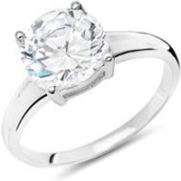 🦚 Moderner 925 Silberring mit Zirkonia rhodiniert 🦚 Moderner 925 Silberring mit Zirkonia rhodiniert