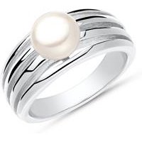 🦚 925 Silberring Perle 🦚 925 Silberring Perle