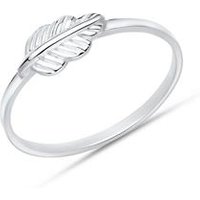 🦚 Schmaler Ring Leaf 925er Silber Blatt 🦚 Schmaler Ring Leaf 925er Silber Blatt