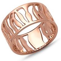 🦚 Moderner roségold Damenring mit Gravur 🦚 Moderner roségold Damenring mit Gravur