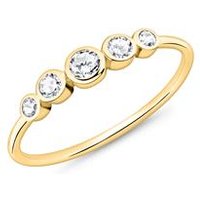 🦚 Ring für Damen aus vergoldetem 925er Silber Zirkonia 🦚 Ring für Damen aus vergoldetem 925er Silber Zirkonia
