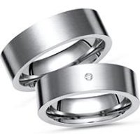 🦚 Eheringe Titan Trauringe Brillant Gravur 🦚 Eheringe Titan Trauringe Brillant Gravur