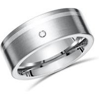 🦚 Exklusiver Ring Titan Einlage Silber & Diamant 🦚 Exklusiver Ring Titan Einlage Silber & Diamant