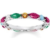 🦚 Farbenfroher Ring aus Sterlingsilber 🦚 Farbenfroher Ring aus Sterlingsilber