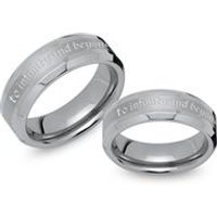 🦚 Teilpolierte Eheringe aus Wolfram Lasergravur 🦚 Teilpolierte Eheringe aus Wolfram Lasergravur