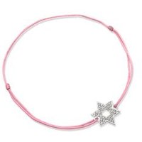 🦚 Pinkfarbenes Textilarmband mit Silberelement 🦚 Pinkfarbenes Textilarmband mit Silberelement