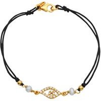 🦚 Textilarmband Silber vergoldet Zirkonia 🦚 Textilarmband Silber vergoldet Zirkonia