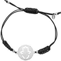 🦚 Textilarmband Silberelement Schnürverschluss 🦚 Textilarmband Silberelement Schnürverschluss