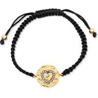 🦚 Textilarmband geschwärzter Silberanhänger Herz 🦚 Textilarmband geschwärzter Silberanhänger Herz