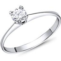 🦚 Hochwertiger Verlobungsring 925 Silber Zirkonia 🦚 Hochwertiger Verlobungsring 925 Silber Zirkonia