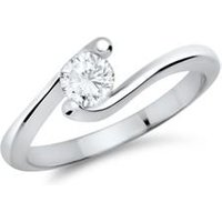 🦚 Hochwertiger Verlobungsring 925 Silber Zirkonia 🦚 Hochwertiger Verlobungsring 925 Silber Zirkonia