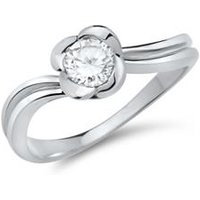 🦚 Hochwertiger Verlobungsring 925 Silber Zirkonia 🦚 Hochwertiger Verlobungsring 925 Silber Zirkonia