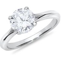 🦚 Verlobungsring Silber großer Zirkonia 8,0mm 🦚 Verlobungsring Silber großer Zirkonia 8,0mm